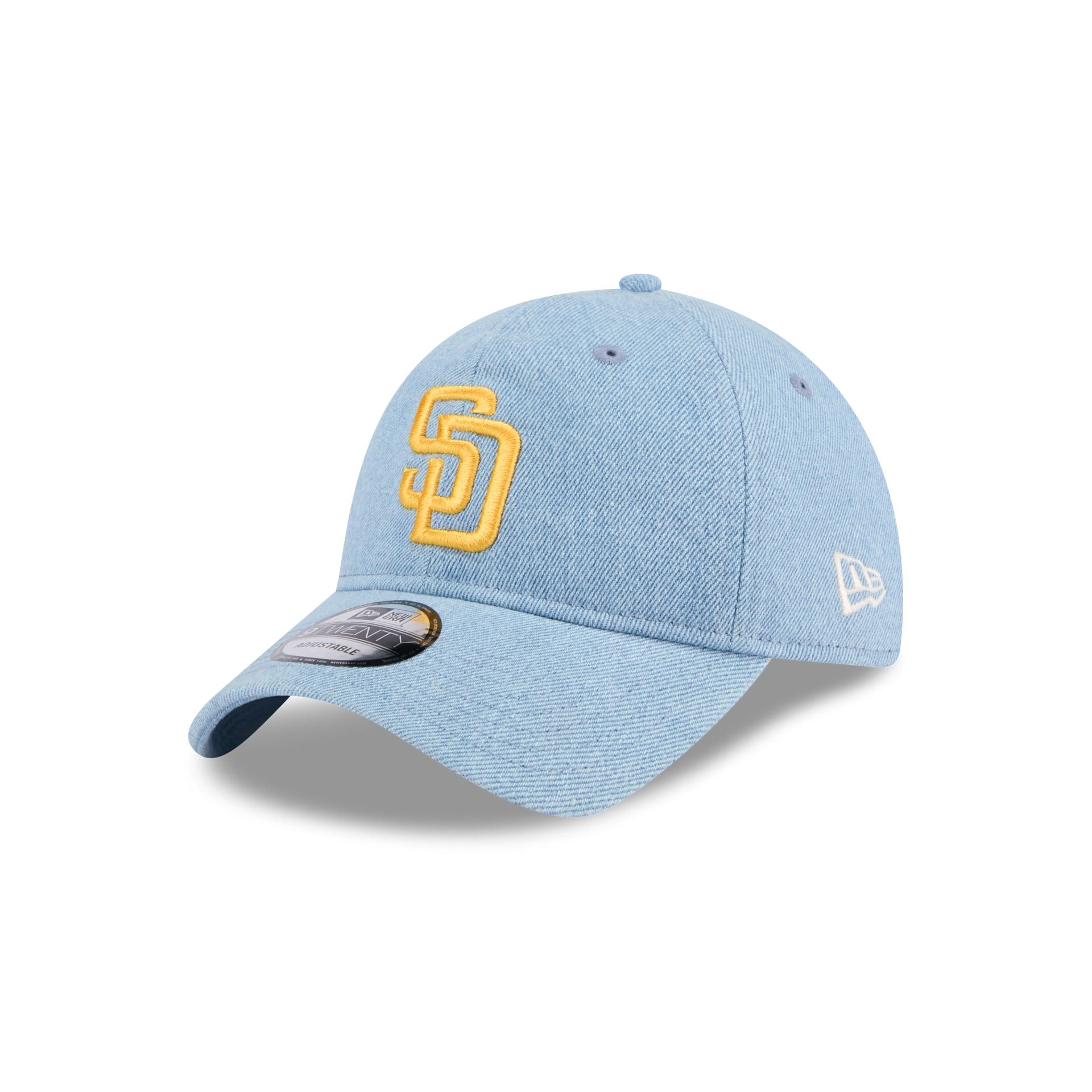 San Diego Padres Washed Denim 9TWENTY Adjustable Hat – New Era Cap