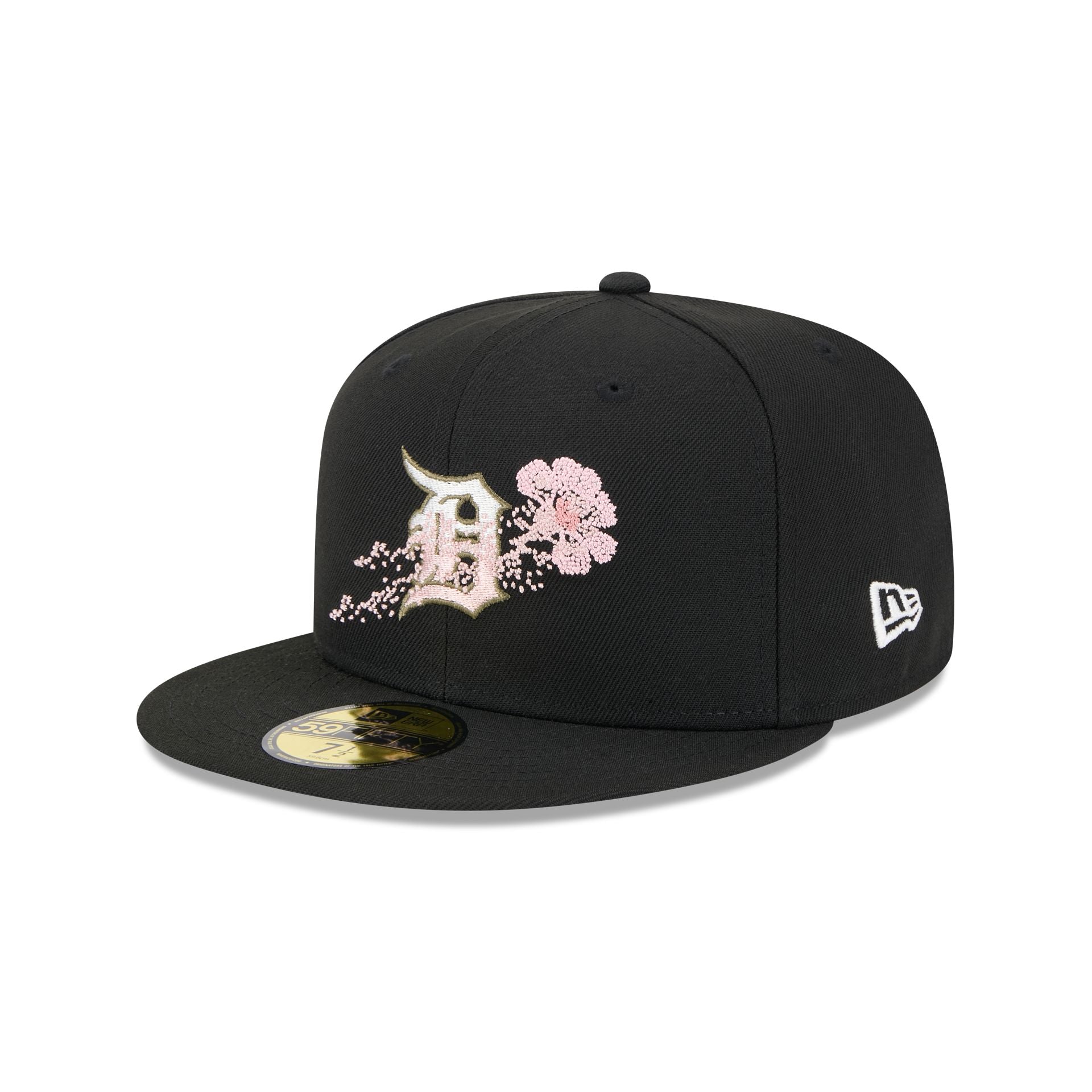 Detroit Tigers Dotted Floral 59FIFTY Fitted Hat New Era Cap