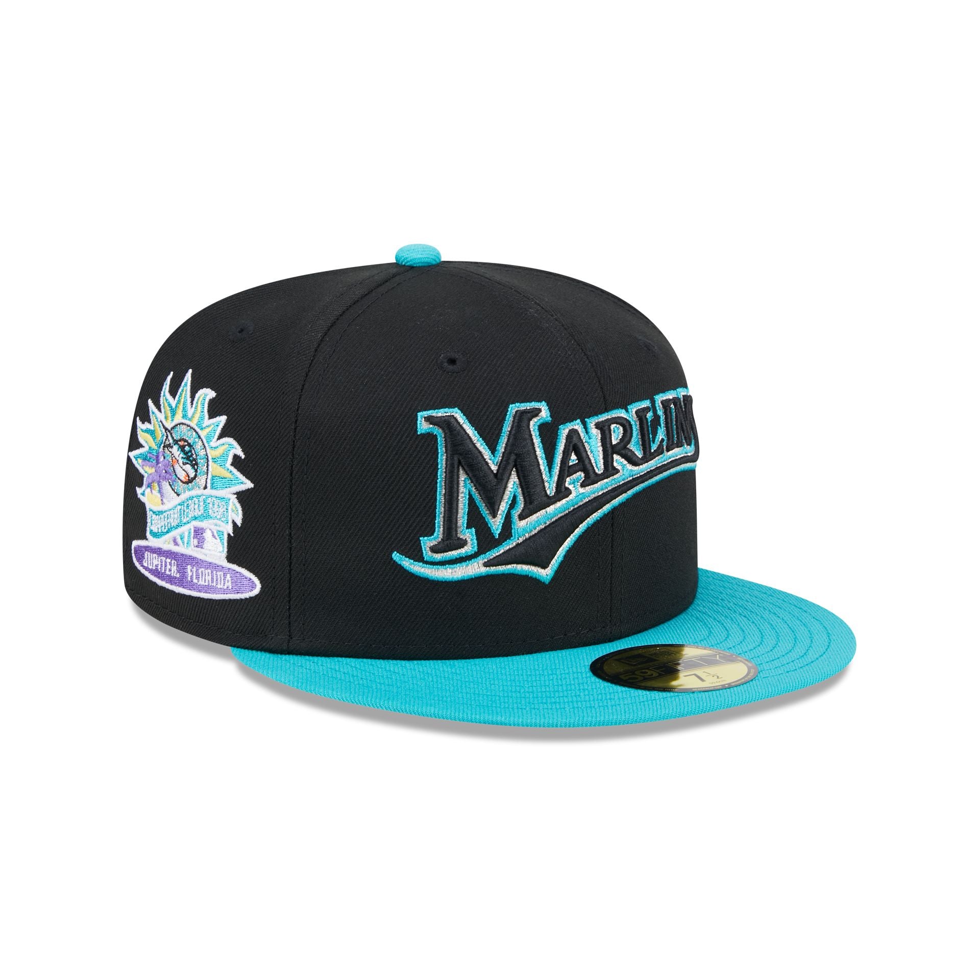 Miami Marlins Retro Spring Training 59FIFTY Fitted Hat New Era Cap