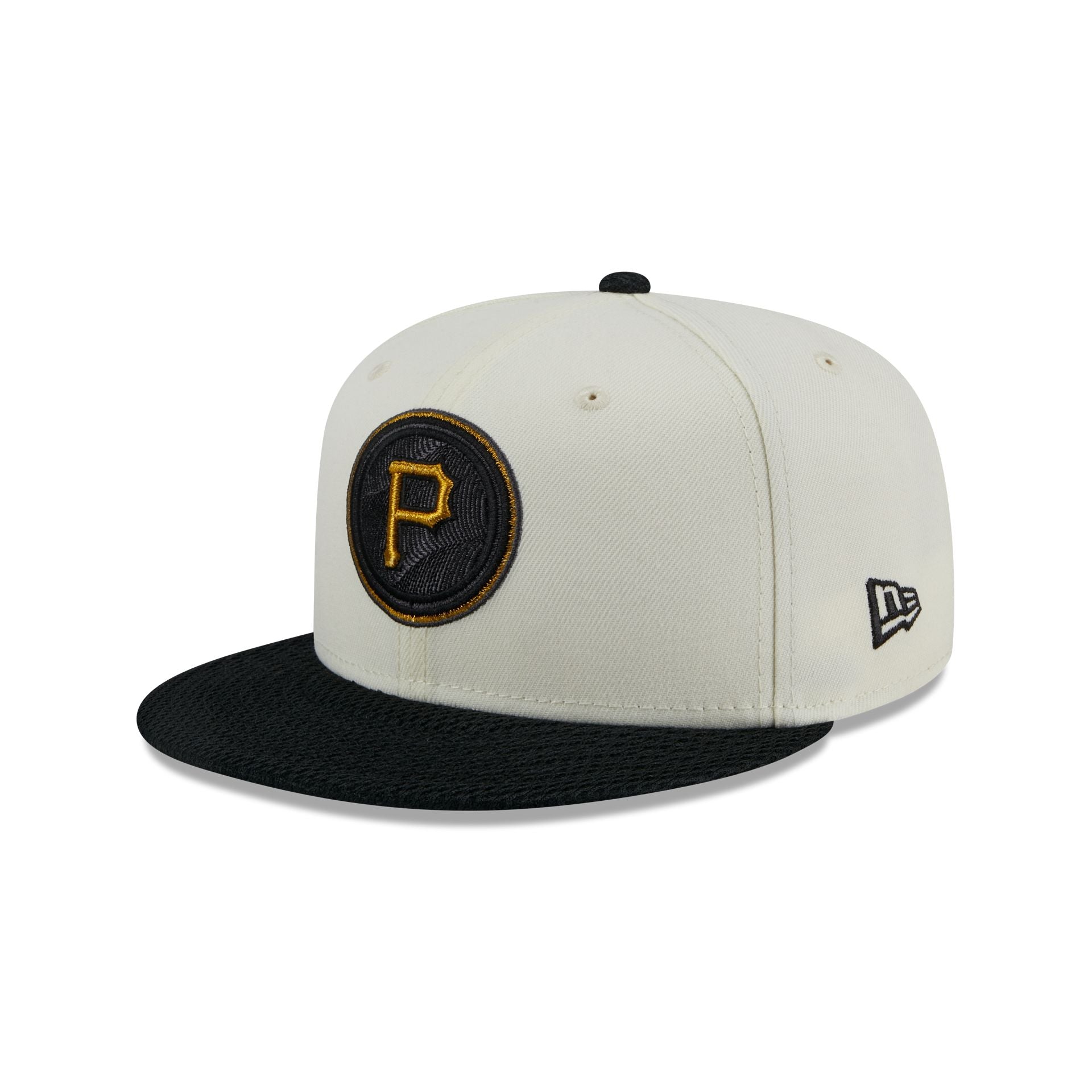 Pittsburgh Pirates City Mesh 59FIFTY Fitted Hat, White - Size: 7, MLB by New Era