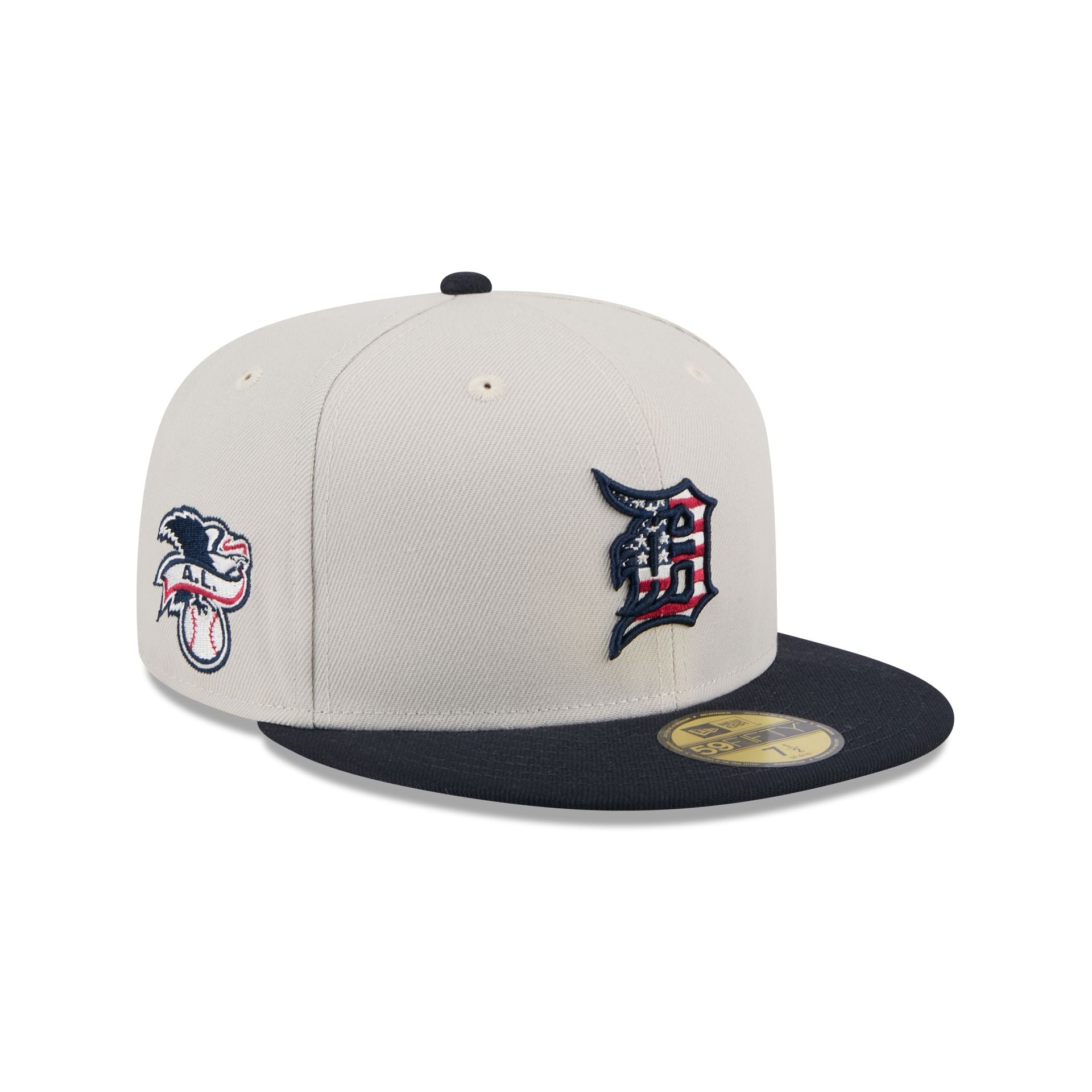 Detroit Tigers Independence Day 2024 59FIFTY Fitted Hat New Era Cap