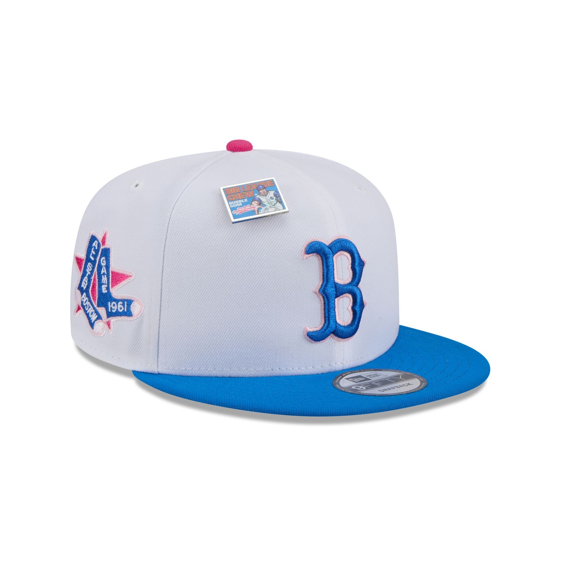 Big League Chew X Boston Red Sox Cotton Candy 9FIFTY Snapback Hat