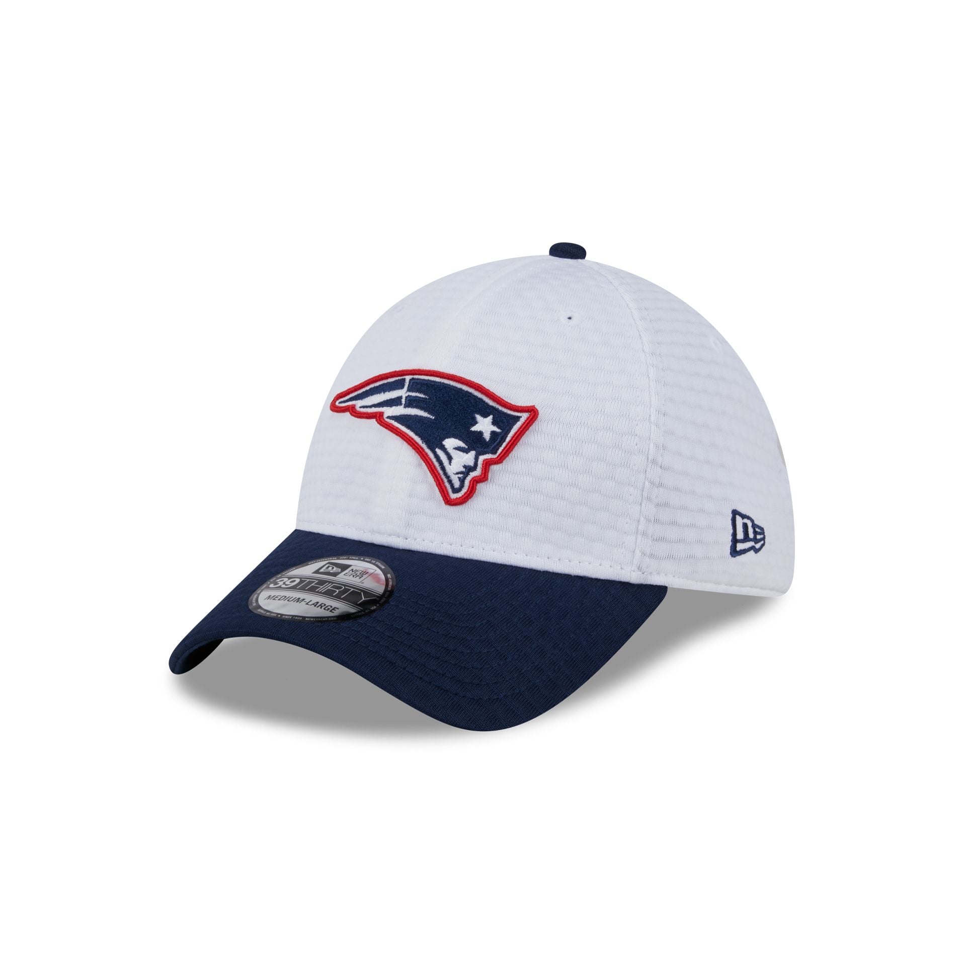 New England Patriots 2024 Training 39THIRTY Stretch Fit Hat New Era Cap