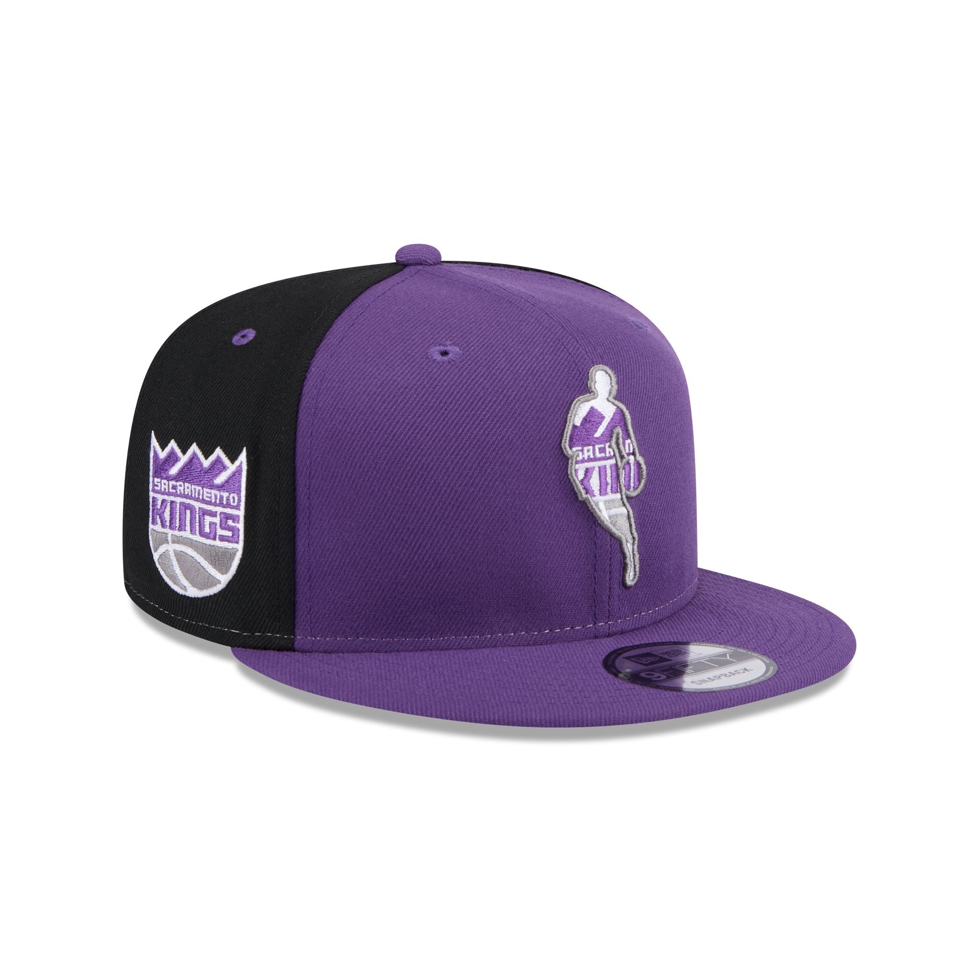 Sacramento Kings Front Logoman 9FIFTY Snapback Hat New Era Cap