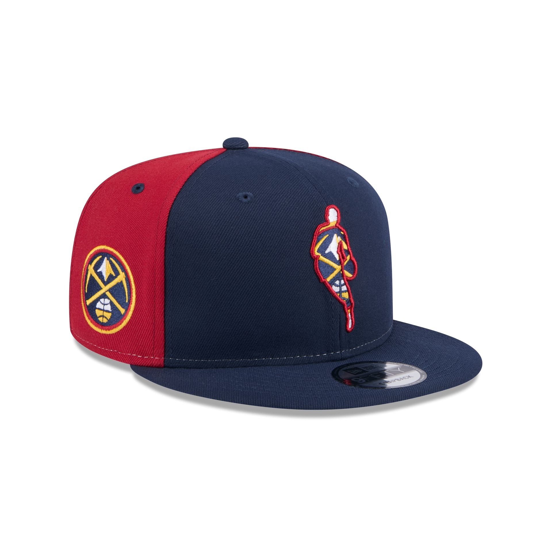 Denver Nuggets Front Logoman 9FIFTY Snapback Hat New Era Cap