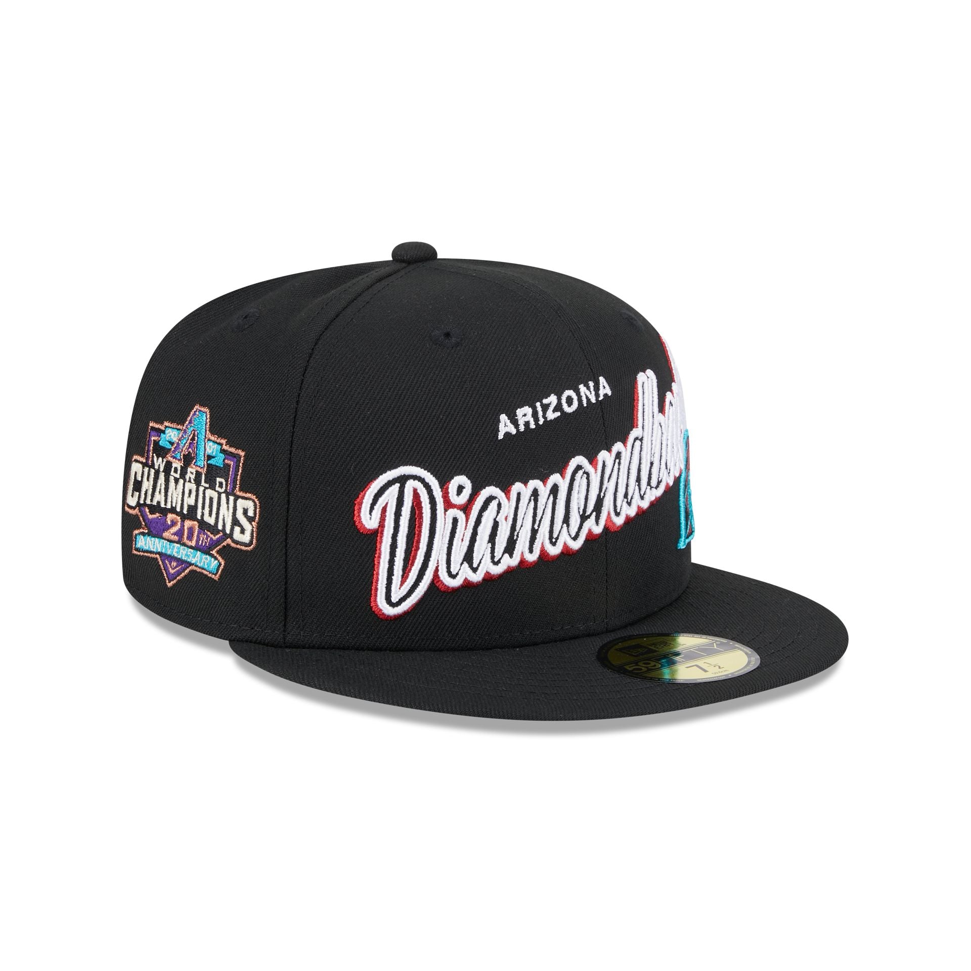 New Era 59Fifty Arizona Diamondbacks Fitted Hat Size 7 5/8 Hat 2024 Club Script