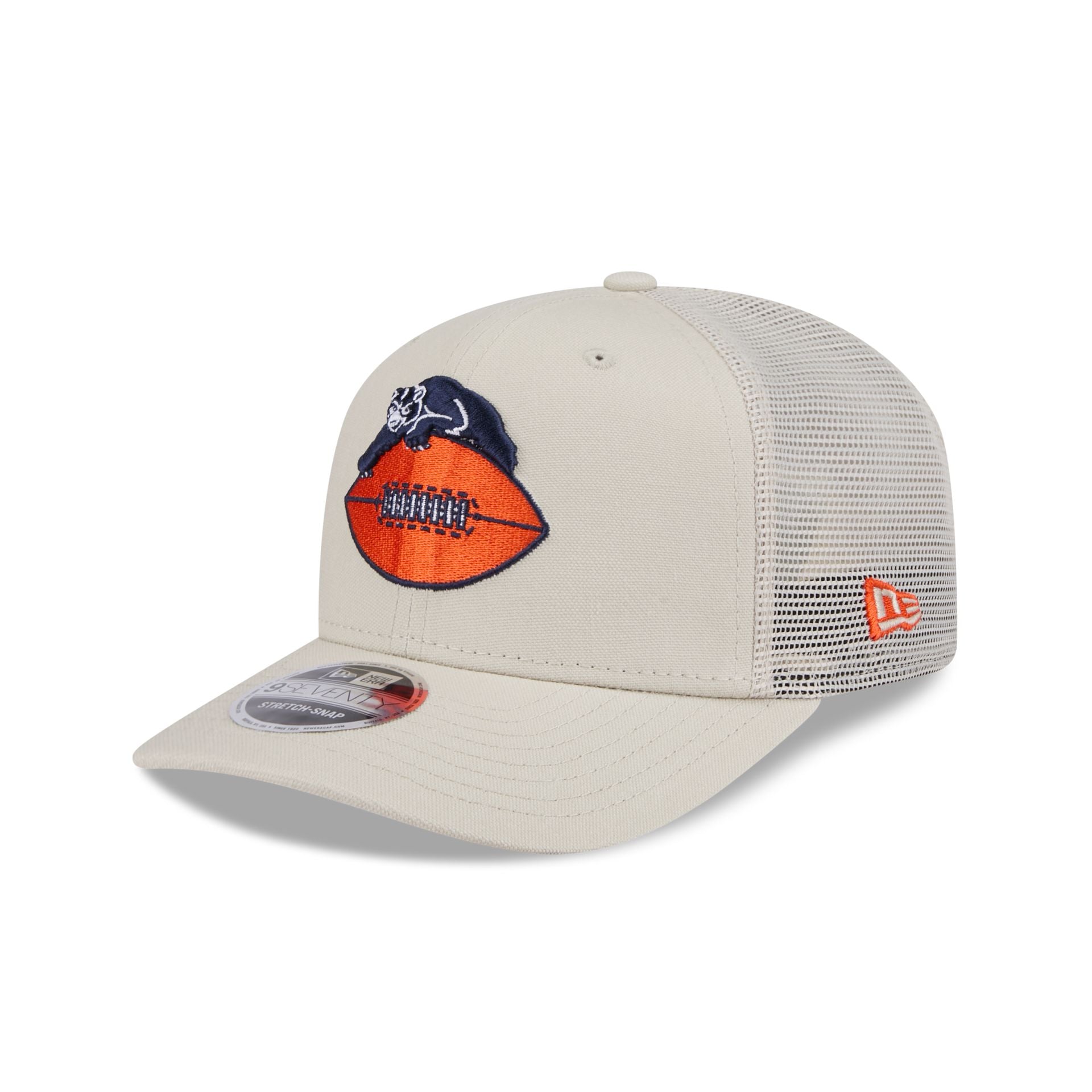 Chicago Bears Canvas 9SEVENTY Trucker Hat New Era Cap