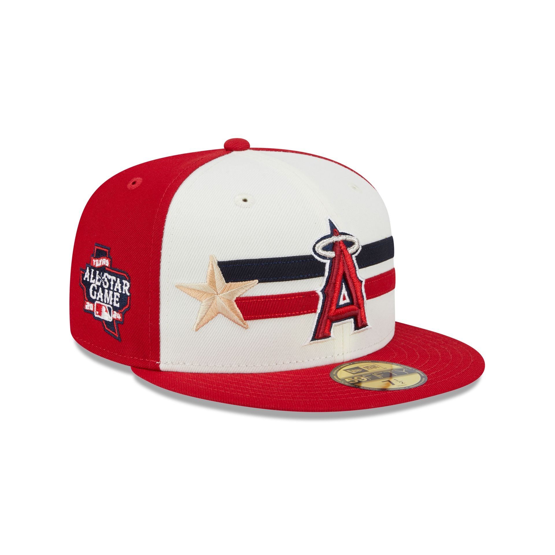 Los Angeles Angels 2024 All Star Game Workout 59FIFTY Fitted Hat New Era Cap