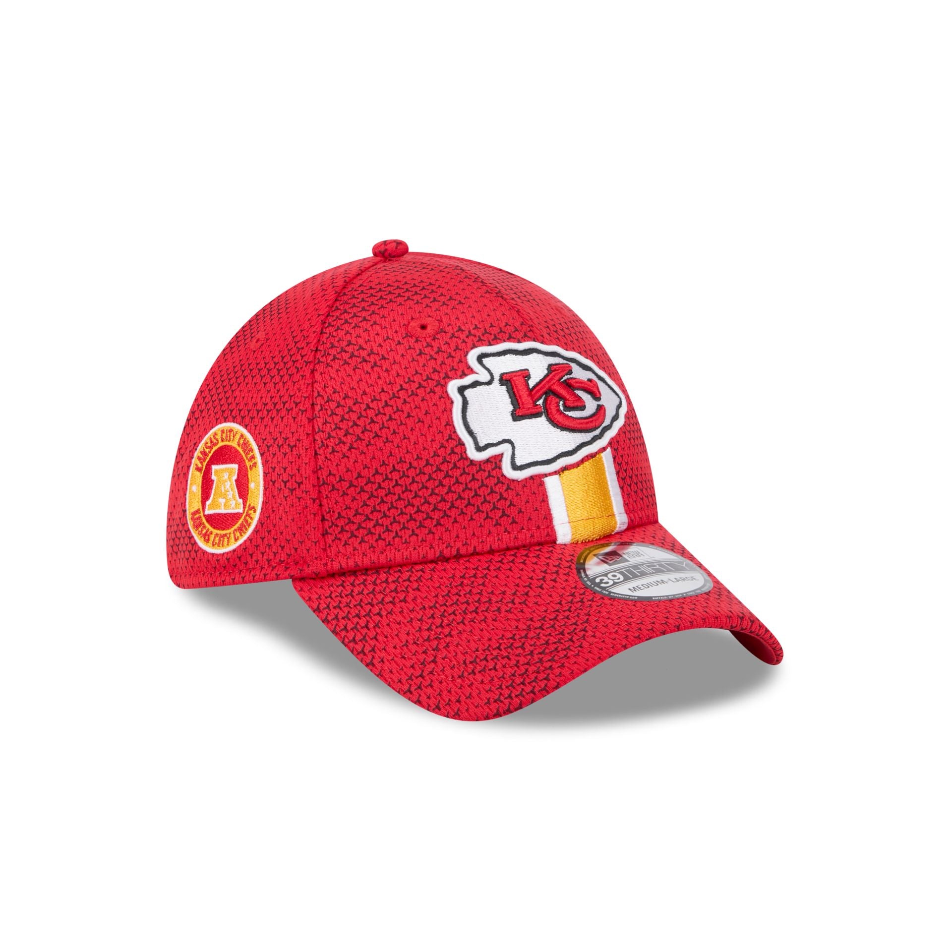 Kansas City Chiefs 2024 Sideline 39THIRTY Stretch Fit Hat New Era Cap