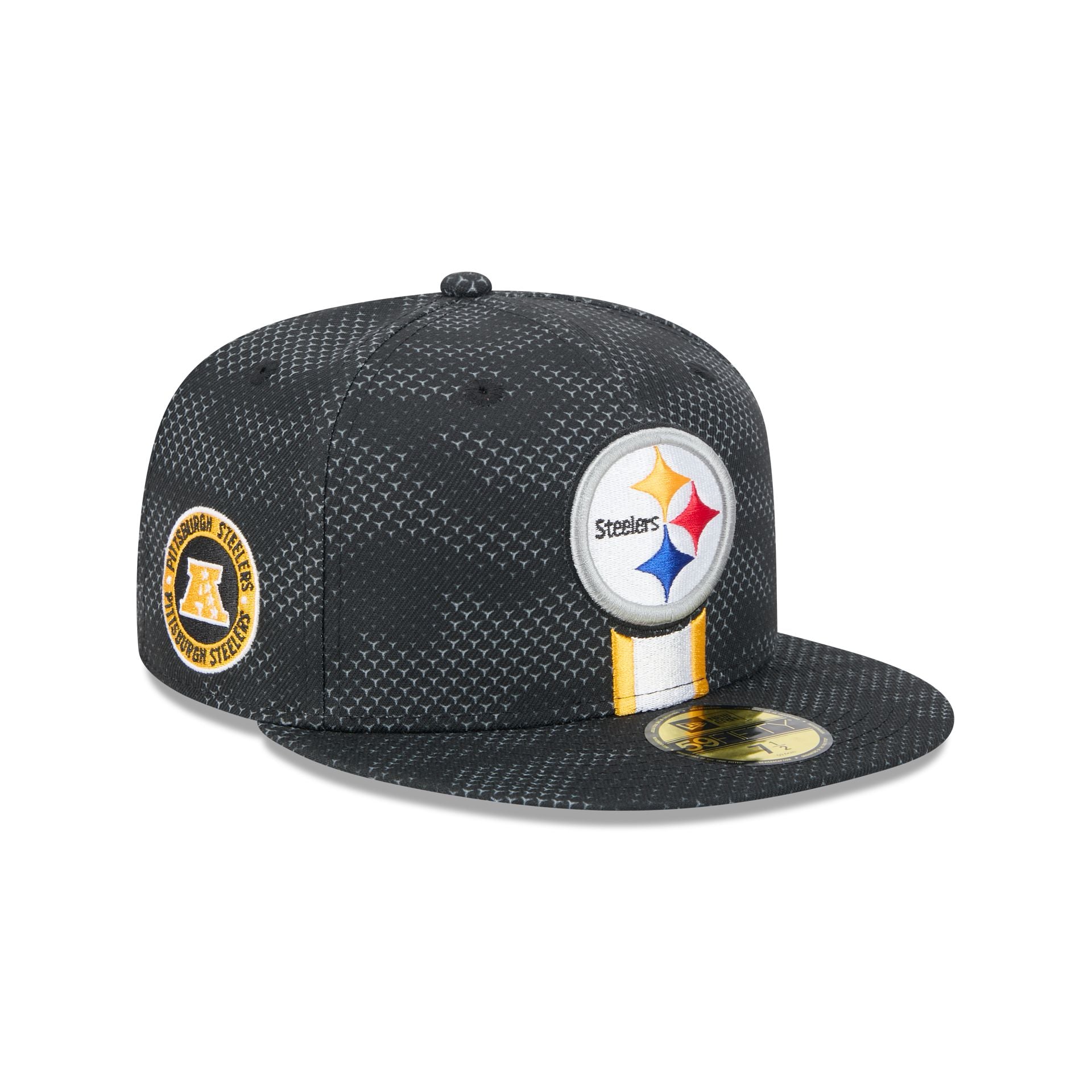 Pittsburgh Steelers 2024 Sideline 59FIFTY Fitted Hat New Era Cap