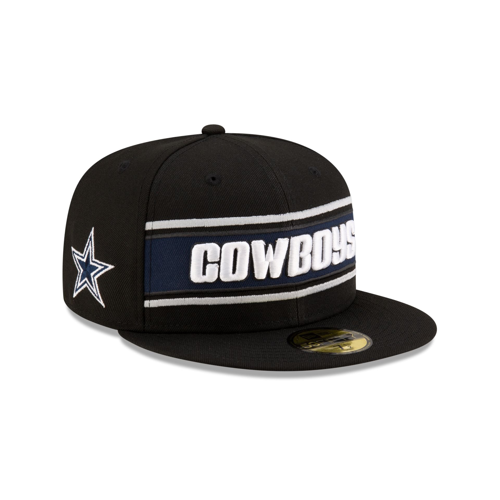 Dallas Cowboys 2024 Sideline Black 59FIFTY Fitted Hat New Era Cap