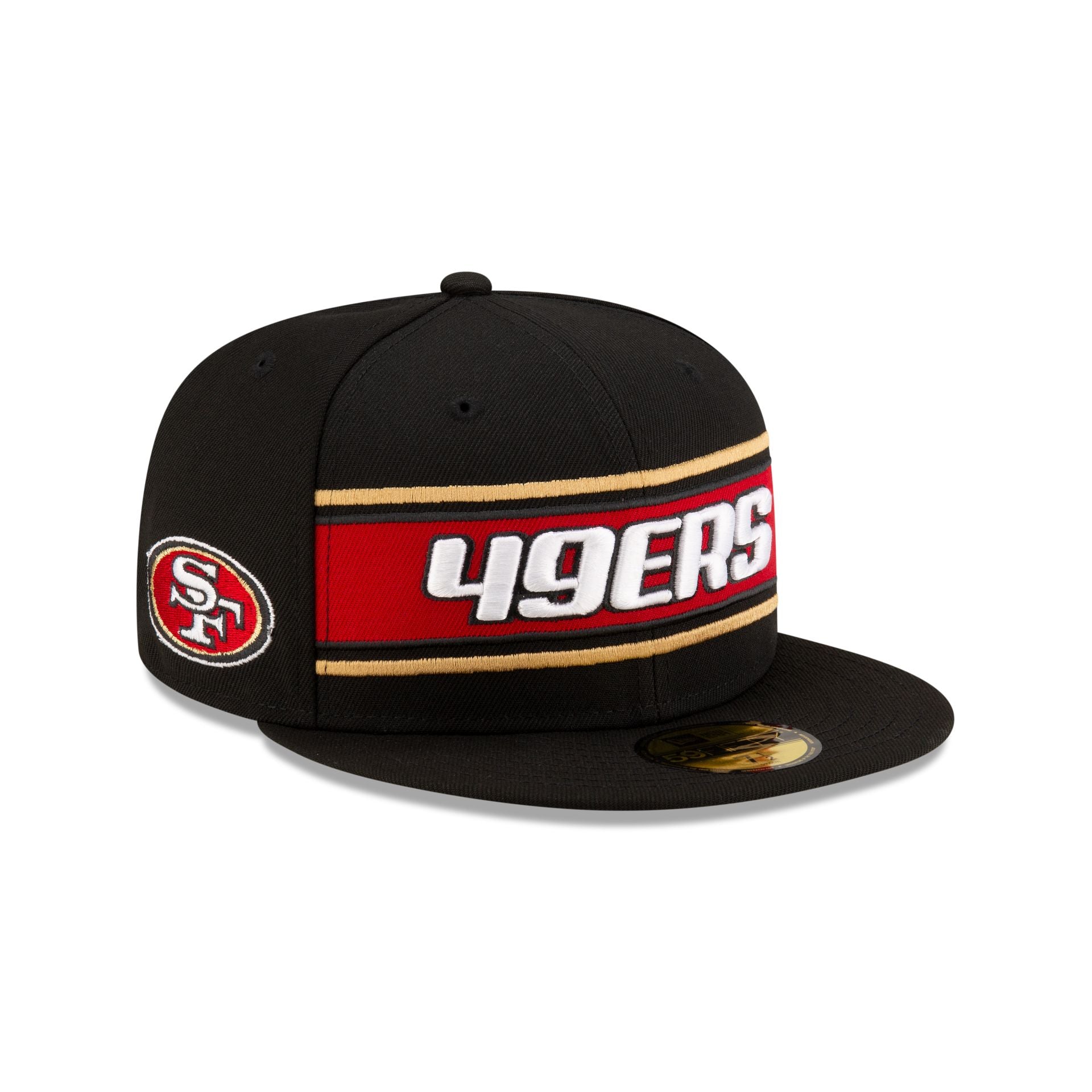 San Francisco 49ers 2024 Sideline Black 59FIFTY Fitted Hat New Era Cap