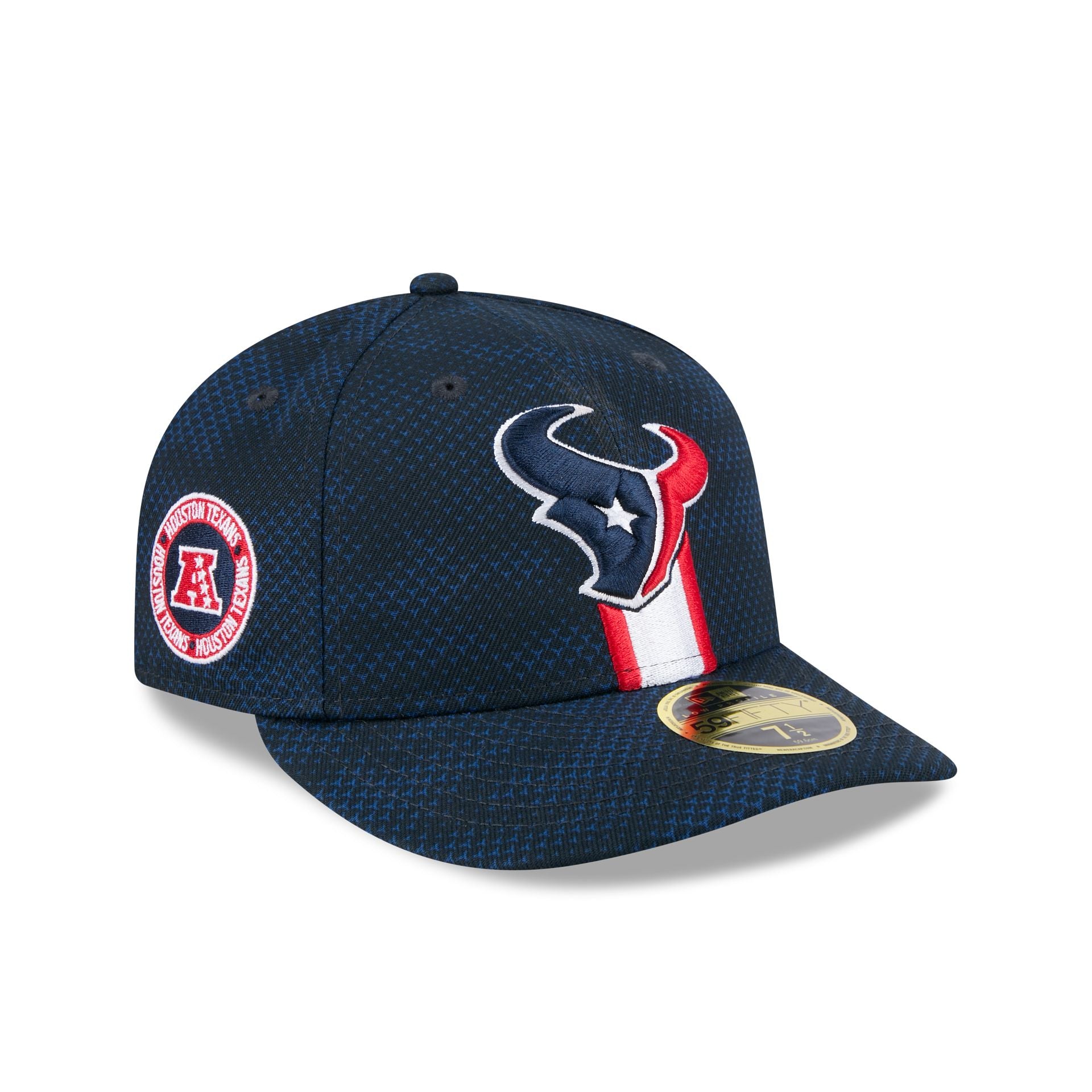 Houston texans fitted caps hotsell