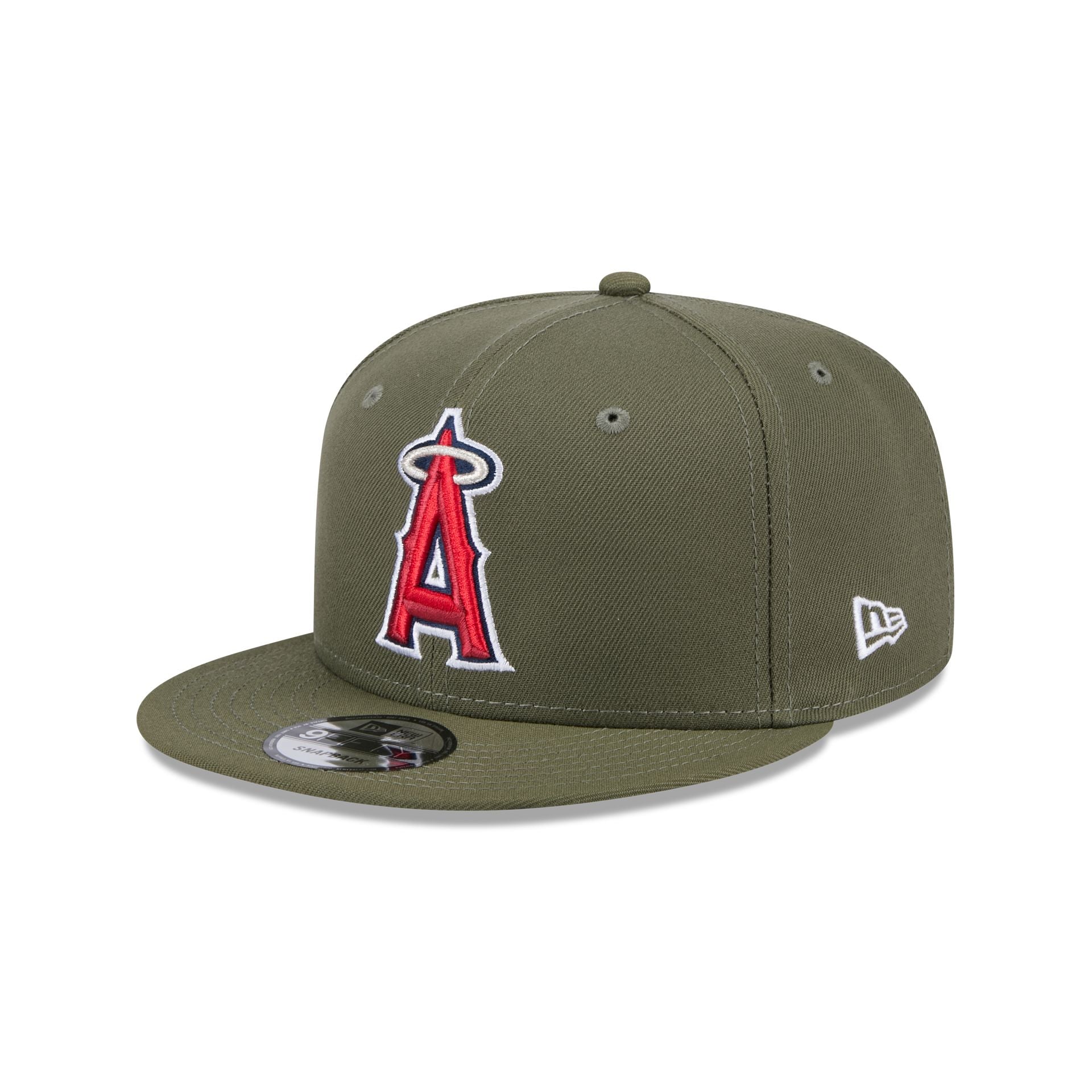 Los Angeles Angels Olive 9FIFTY Snapback Hat New Era Cap