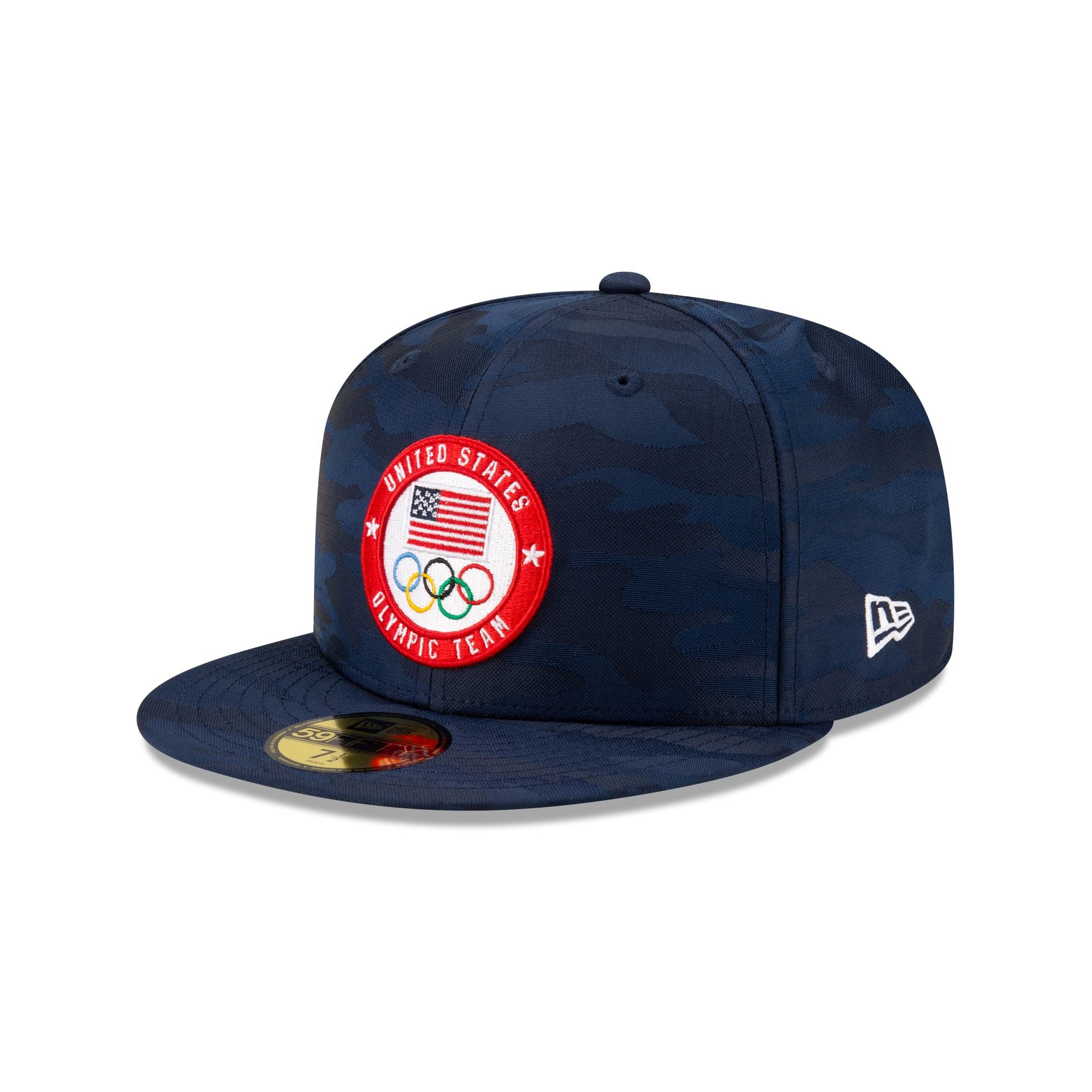 Team USA Olympics Camo 59FIFTY Fitted Hat New Era Cap