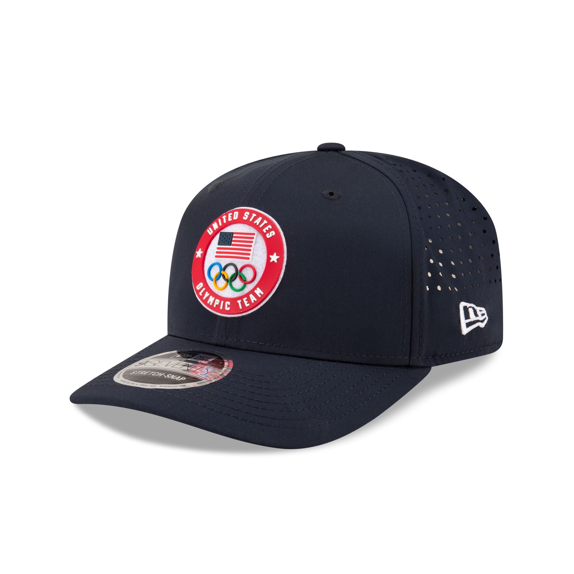 Team USA Olympics 9SEVENTY Stretch Snap Hat