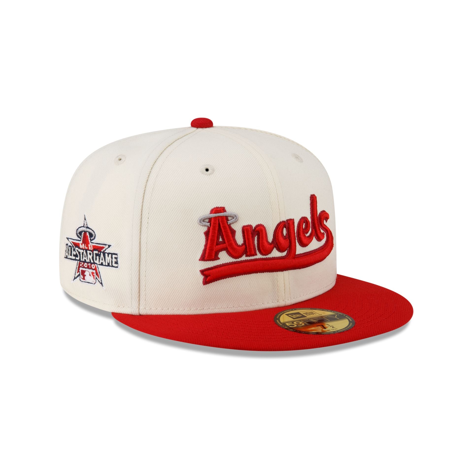 New Era Men's MLB AC 59FIFTY Los Angeles Angels Home Fitted Cap