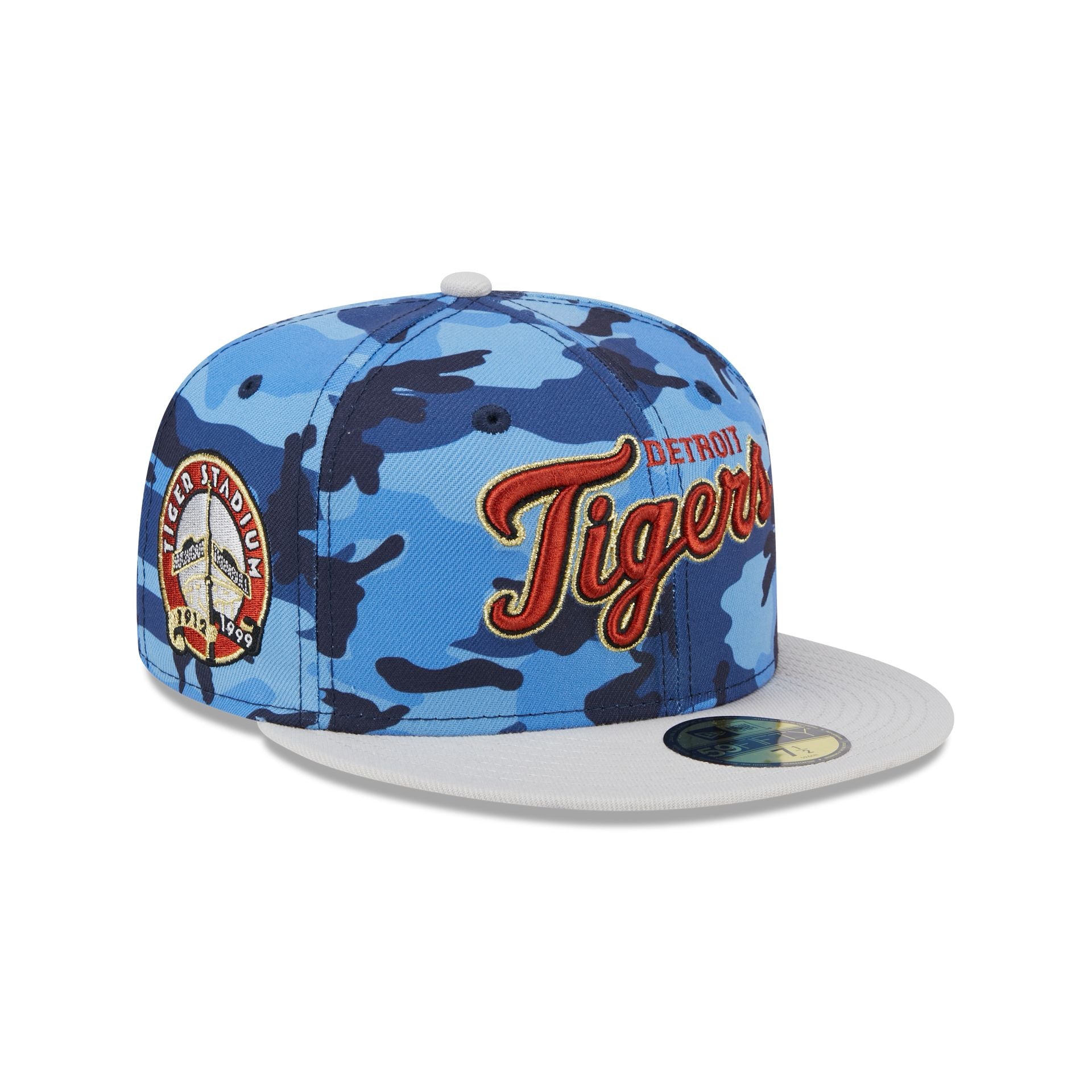 Detroit Tigers Blue Camo 59FIFTY Fitted – New Era Cap