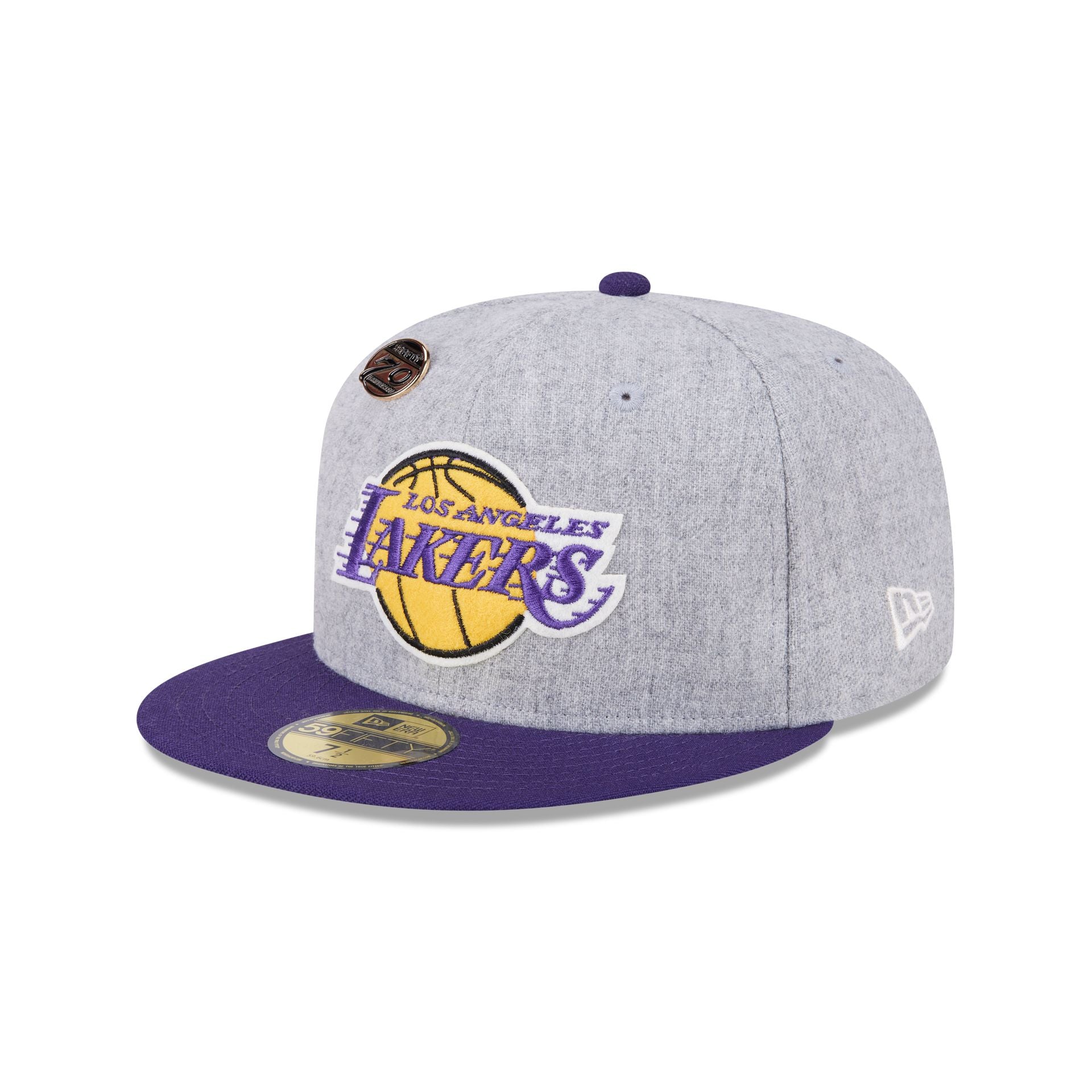 New era cap los Angeles Lakers storm online bachelor button 7 3/8 Hat 5950