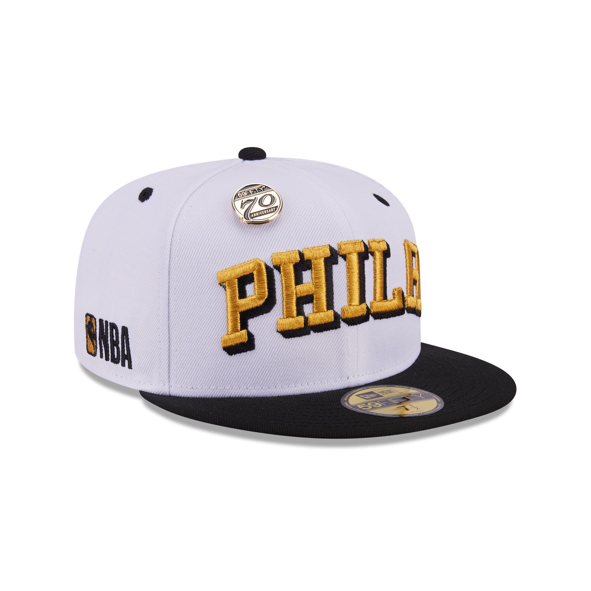 Philadelphia 76ers 70th Anniversary 59fifty Fitted Hat – New Era Cap