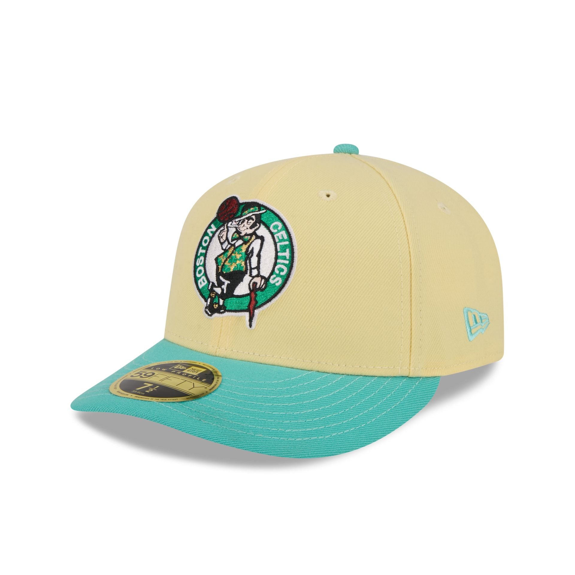 Boston Celtics Soft Yellow Low Profile 59FIFTY Fitted Hat – New Era Cap