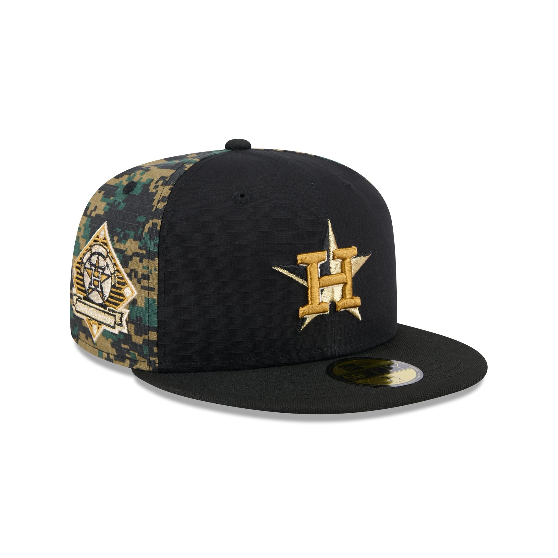 New 2024 Era Houston Astros All Star Game Patch Camo 59Fifty 5950 7 1/2 Hat Cap NEW