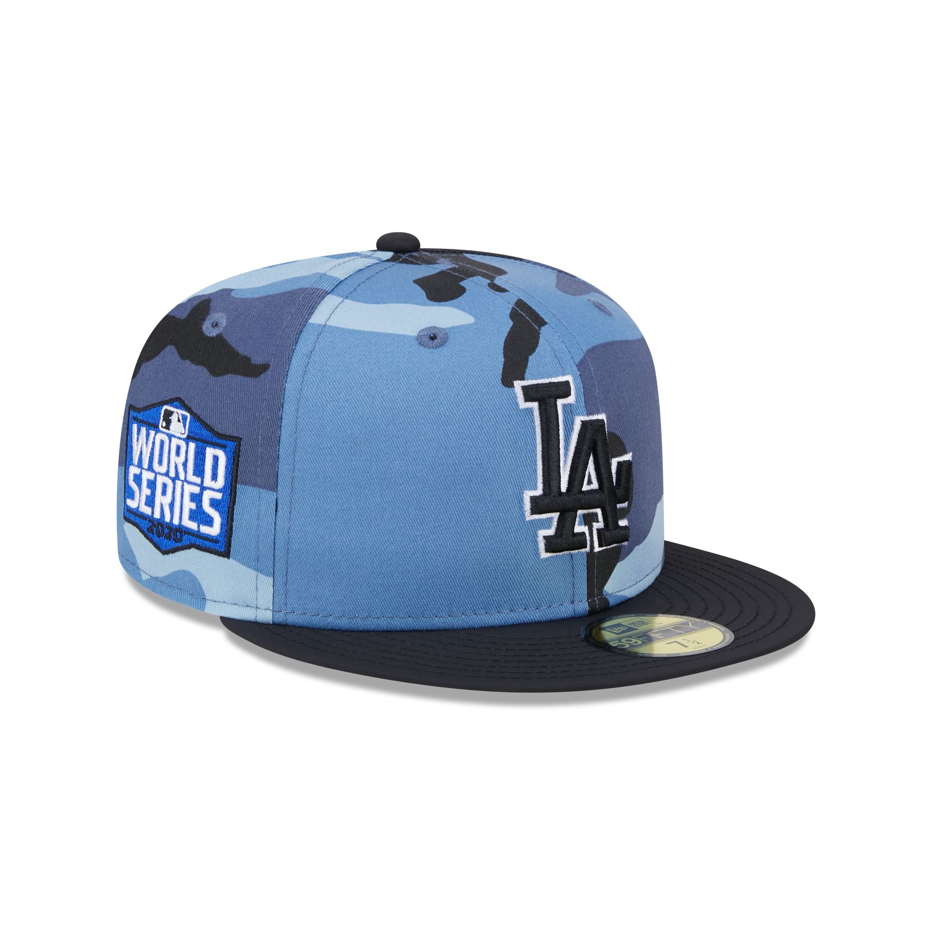 New era Los Angeles Dodgers Camo Star Viz Fitted Hat shops 7 1/2