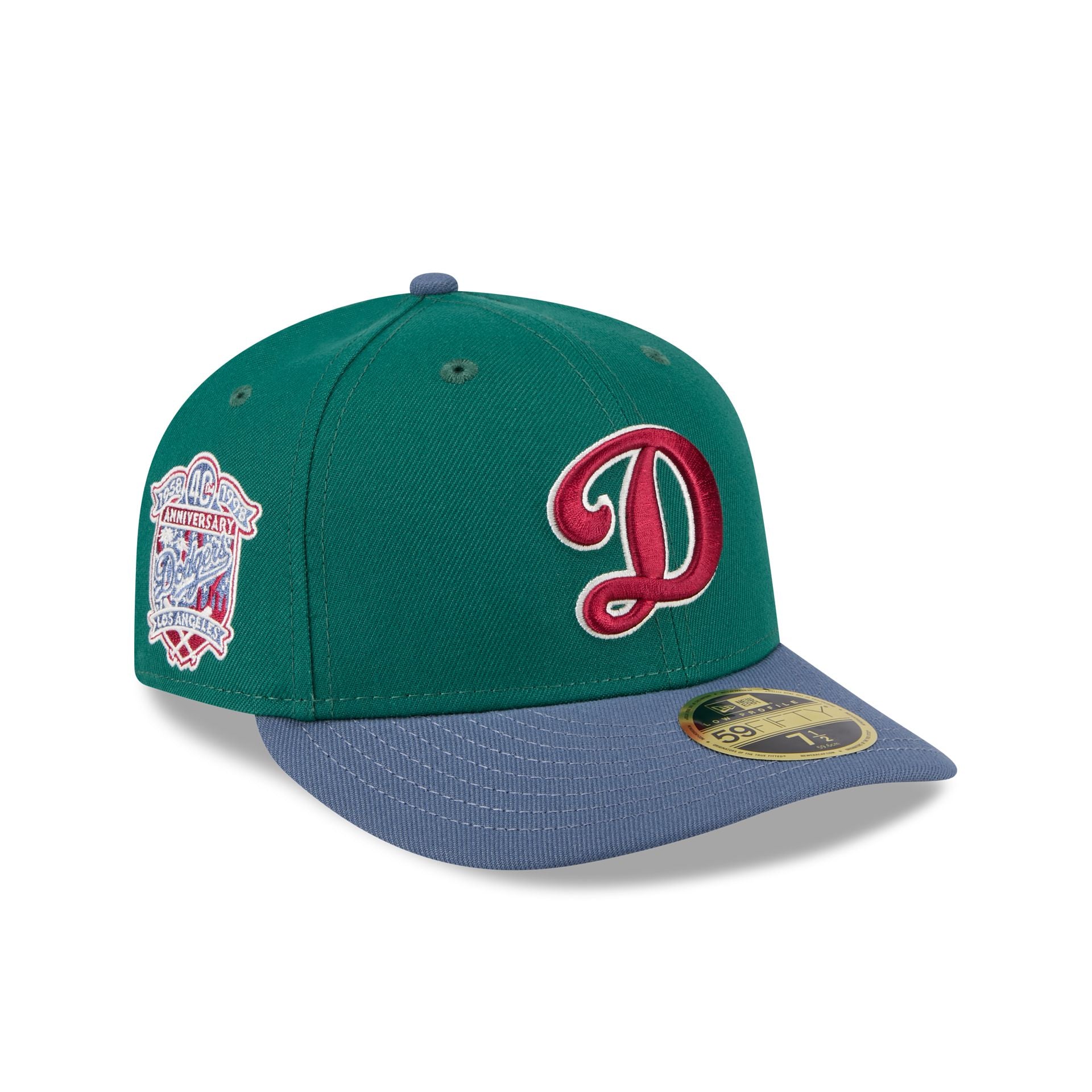 NEW ERA X UNION LA DODGERS SIZE 7 1/2 59FIFTY high quality FITTED GREEN