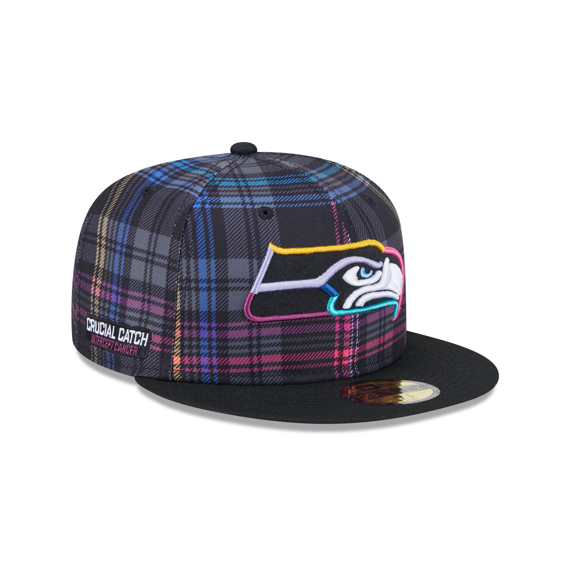 Seattle Seahawks 2024 Crucial Catch 59FIFTY Fitted Hat New Era Cap