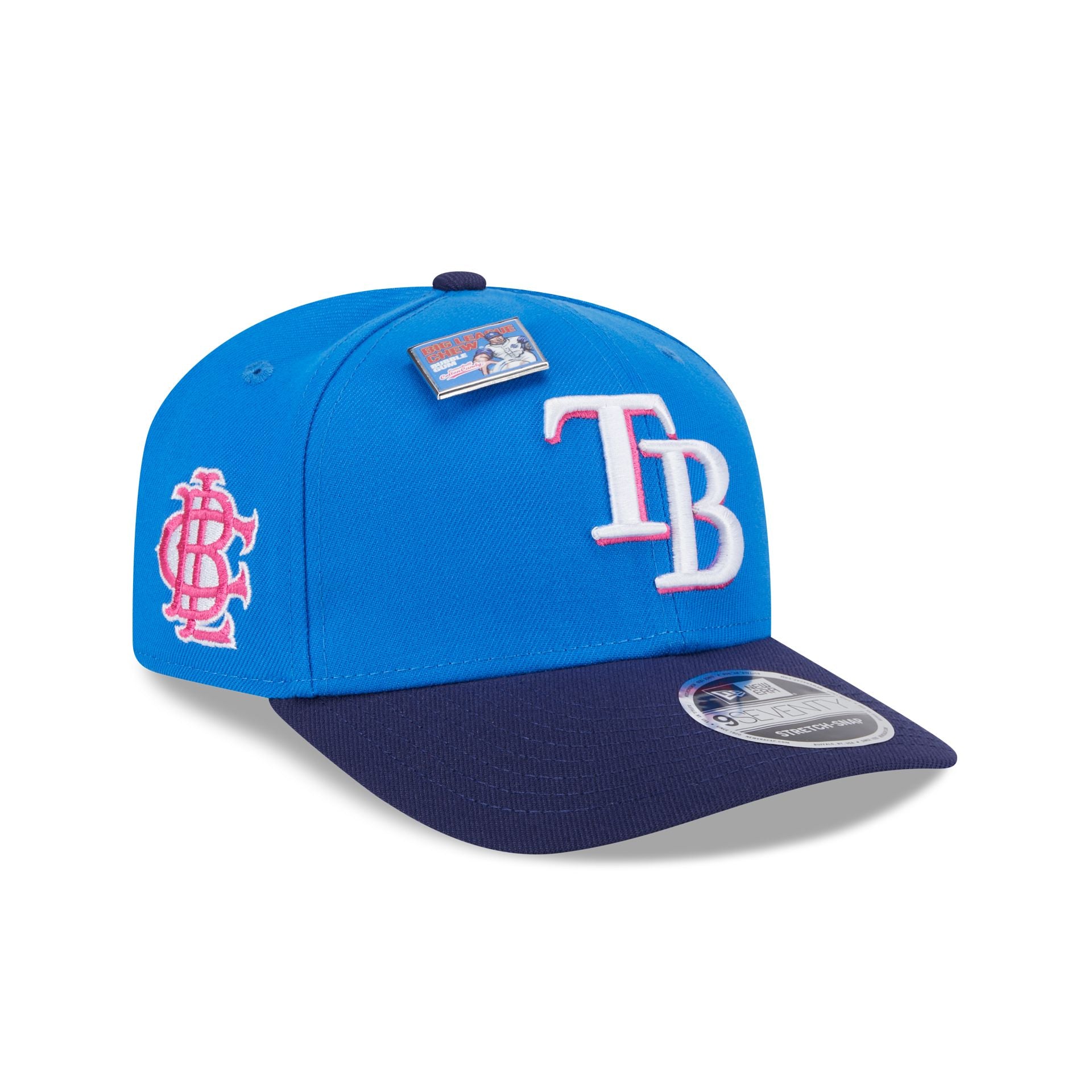 Big League Chew X Tampa Bay Rays Curveball Cotton Candy 9SEVENTY Stret New Era Cap