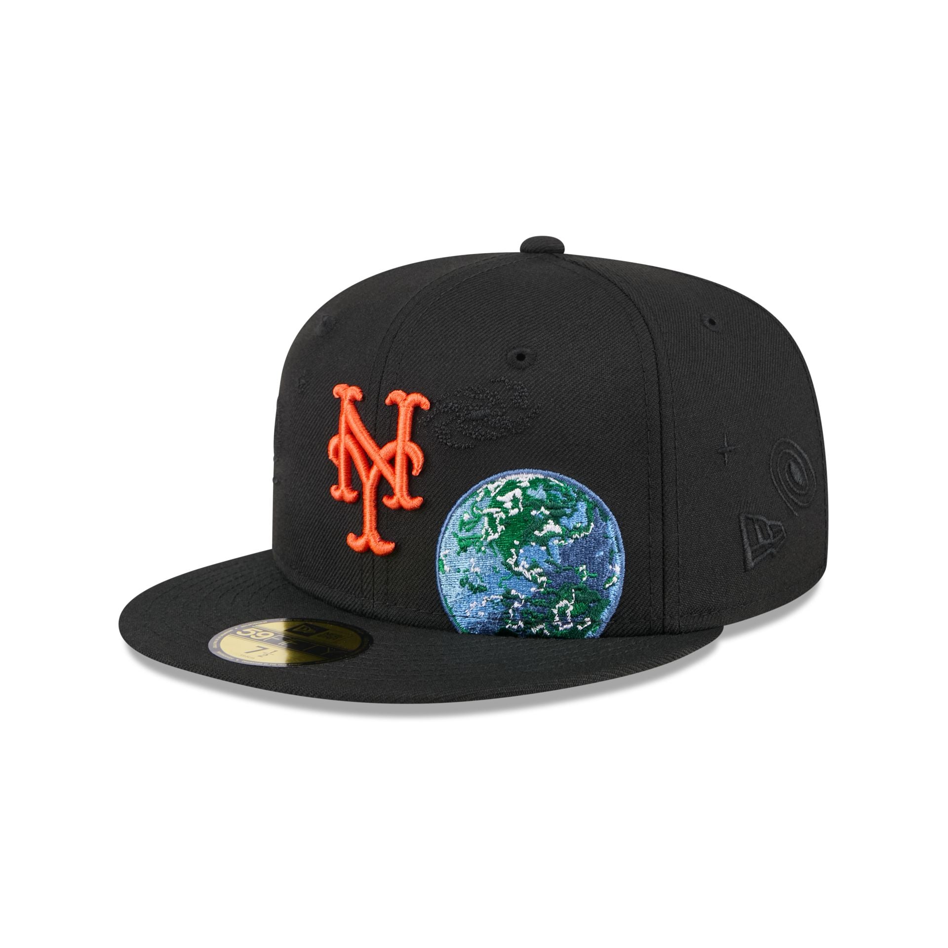 New York Mets Global 59FIFTY Fitted Hat New Era Cap