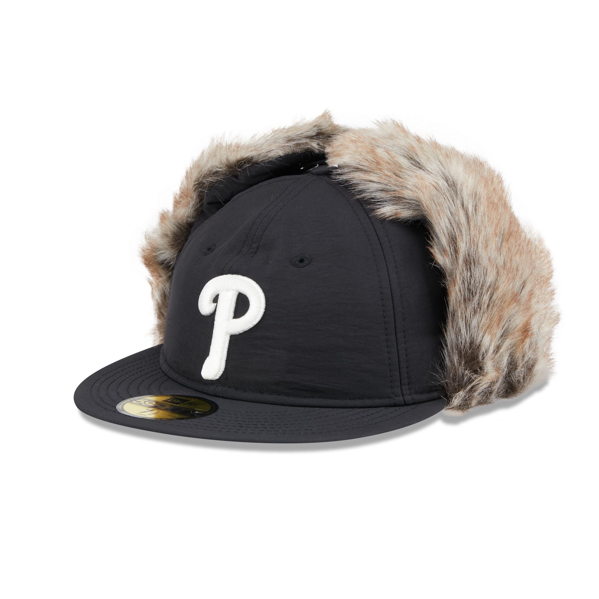 Philadelphia Phillies Winter Dog Ear Retro Crown 59FIFTY Fitted Hat New Era Cap