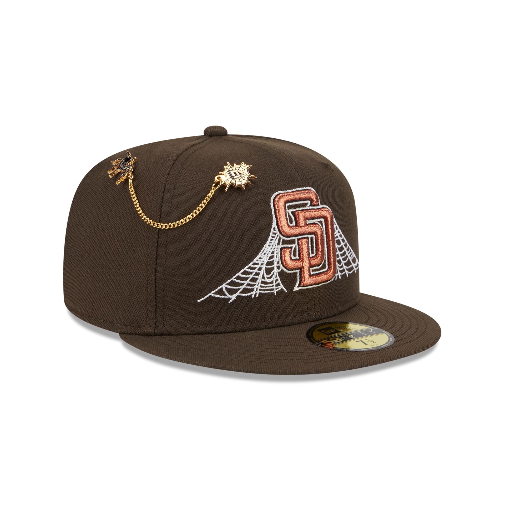 San Diego Padres Spider Pin 59FIFTY Fitted Hat – New Era Cap