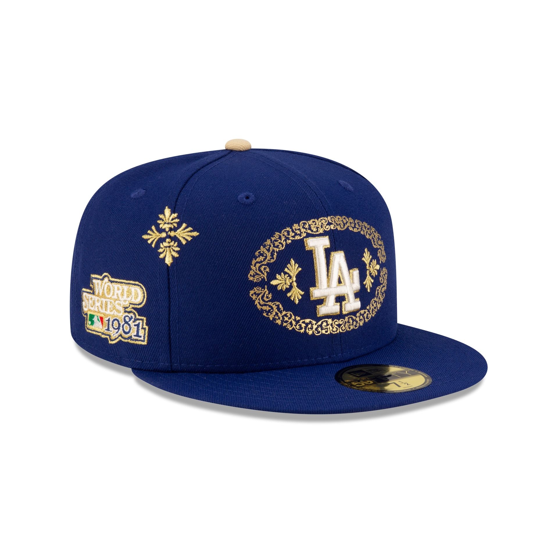 New deals Era Limited Drop Velvet 59FIFTY MLB Los Angeles LA Dodgers Cap Sz 7 3/4 NEW