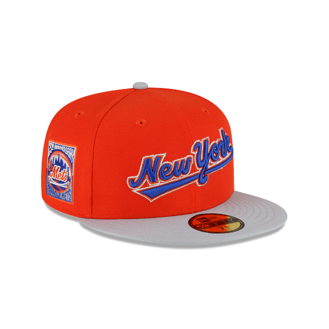 Cap New Era New York Mets 50th Anniversary Varsity Pin 59FIFTY MLB Fitted  Cap