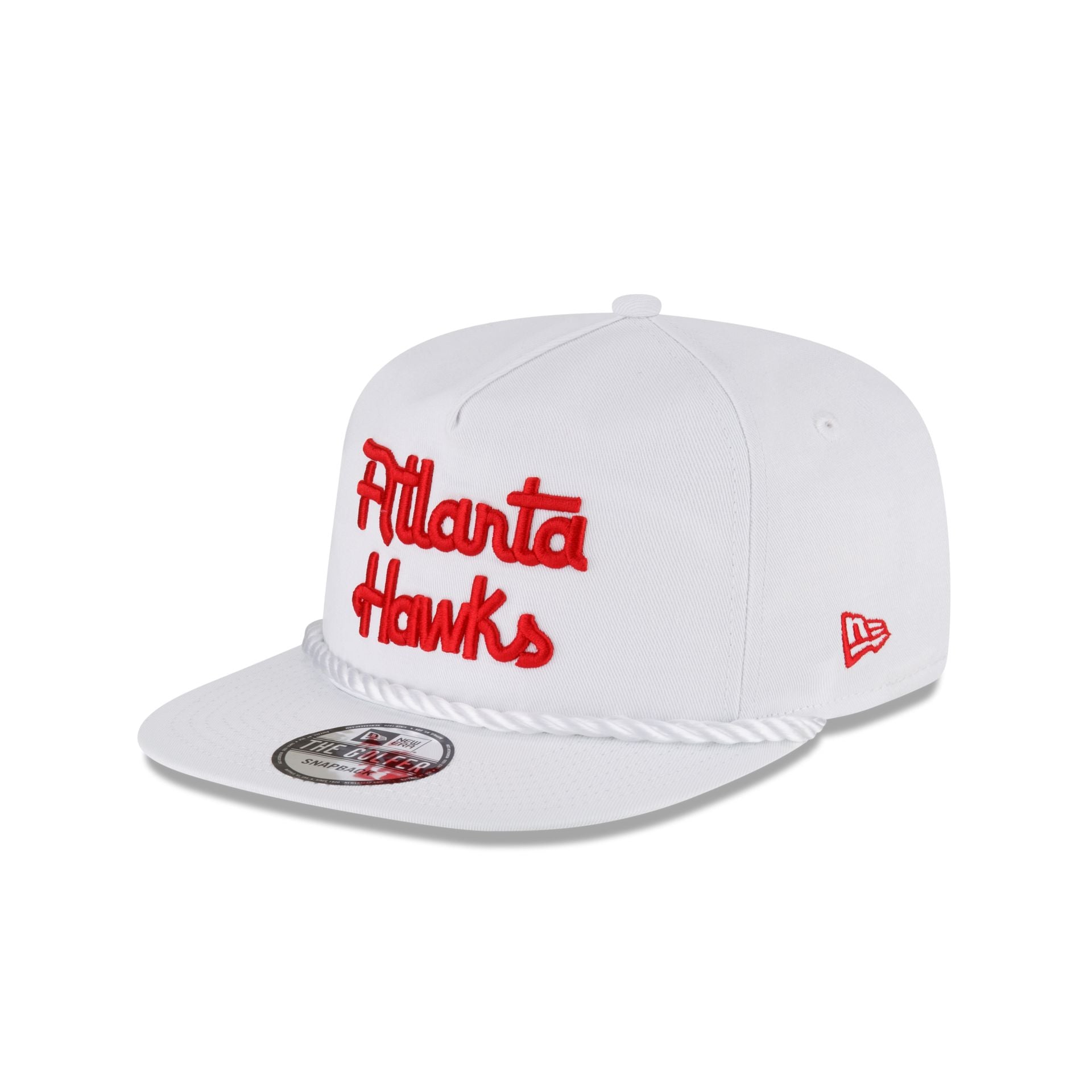 Men's Atlanta Hawks New Era Black On Black 9FIFTY Snapback Hat