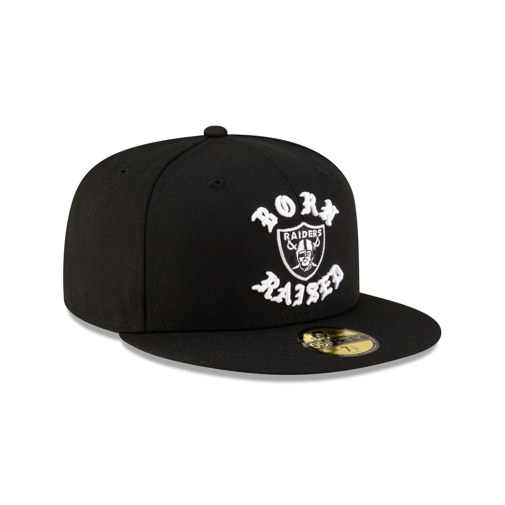 New Era Born x Raised Fitted Hat good 7 1/4 Black