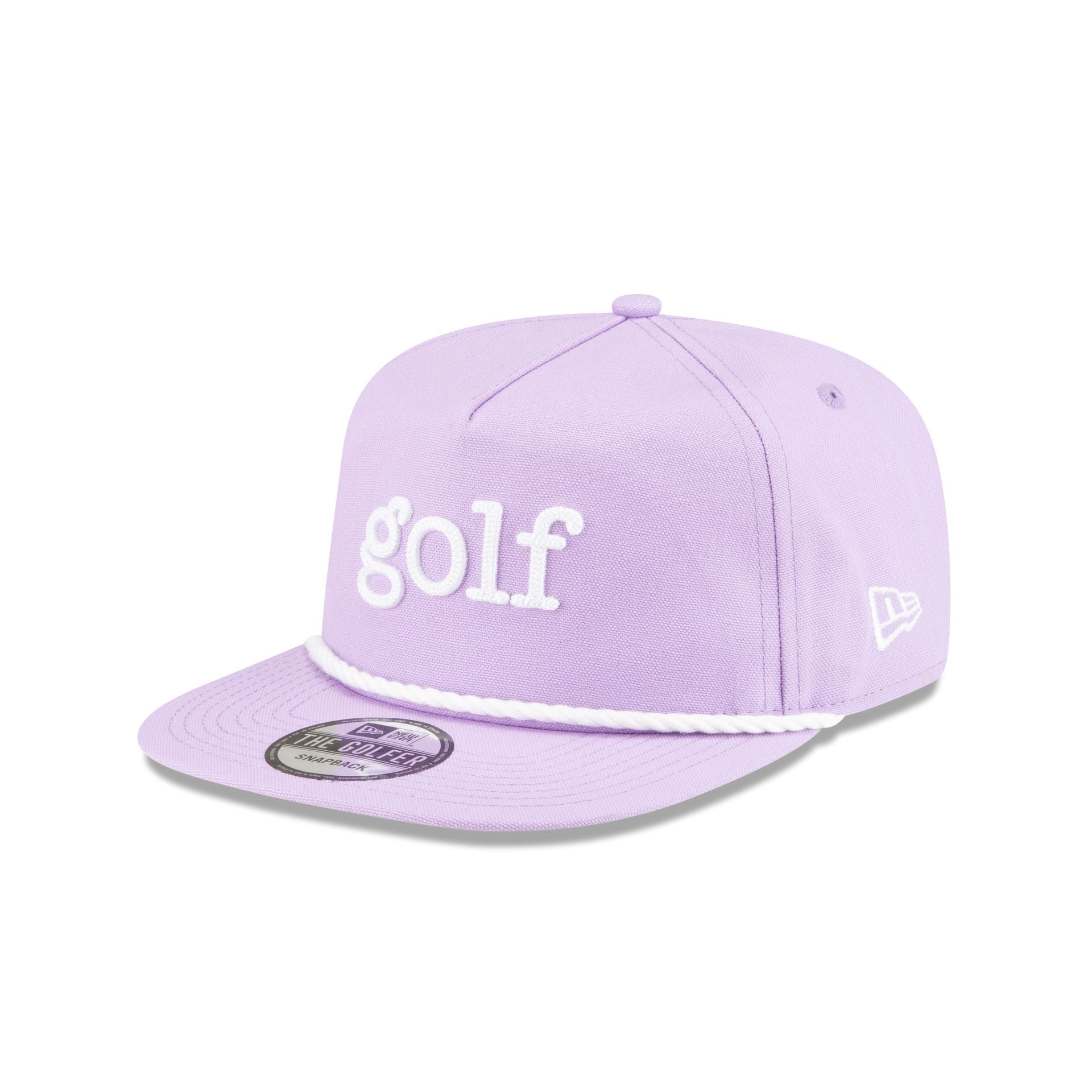 New Era Golf Purple Golfer Hat by New Era