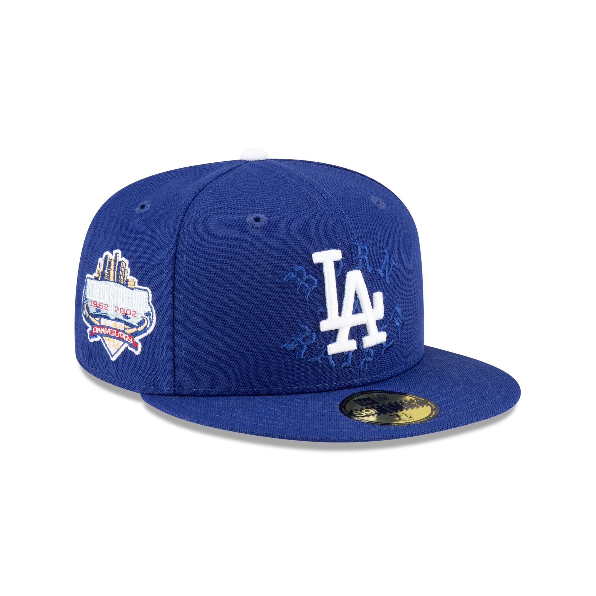 Born X Raised Los Angeles Dodgers Blue 59FIFTY Fitted Hat – New ...
