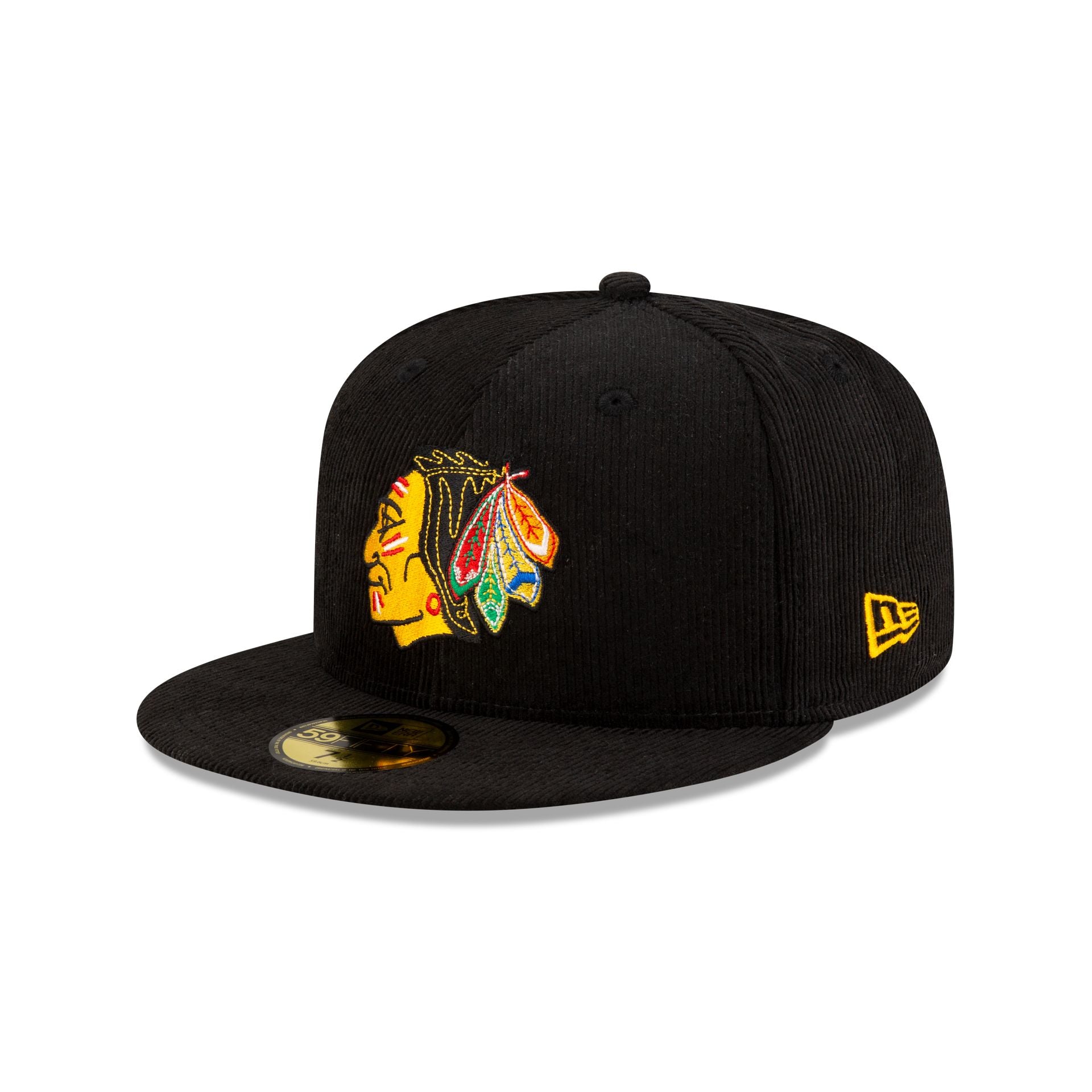 Just Caps Corduroy Chicago Blackhawks Historic 59FIFTY Fitted Hat