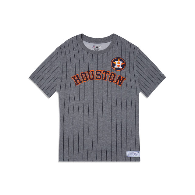 Houston Astros Striped Gray T-Shirt – New Era Cap