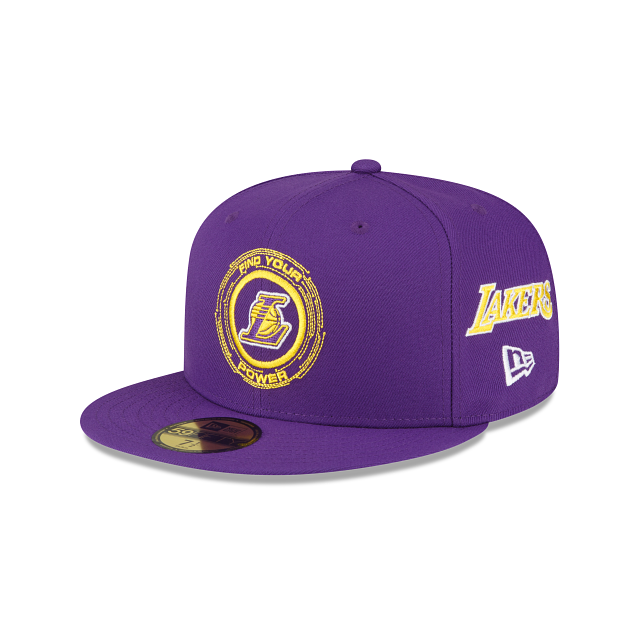 Men's Los Angeles Lakers New Era Purple Born X Raised 59FIFTY