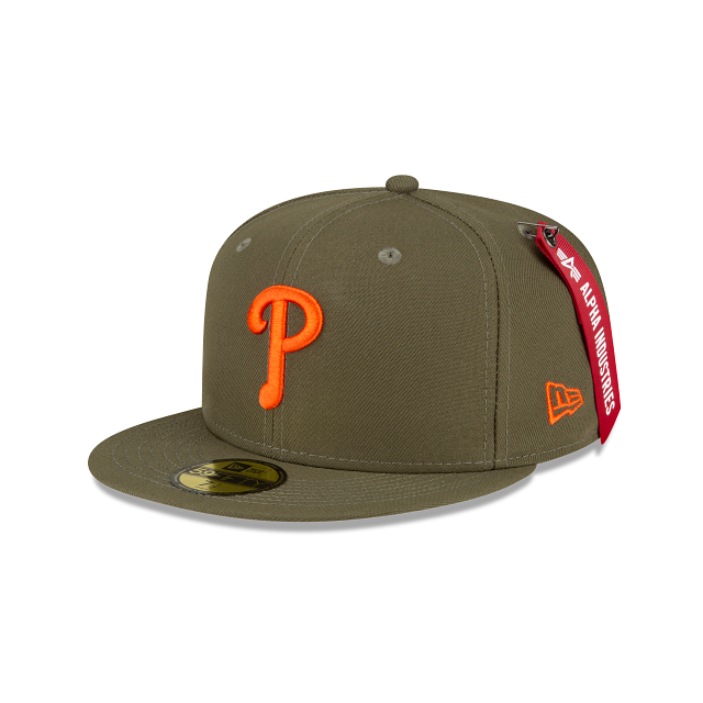 Men's New Era Green/Red Philadelphia Phillies Cyber Highlighter 59FIFTY Fitted  Hat