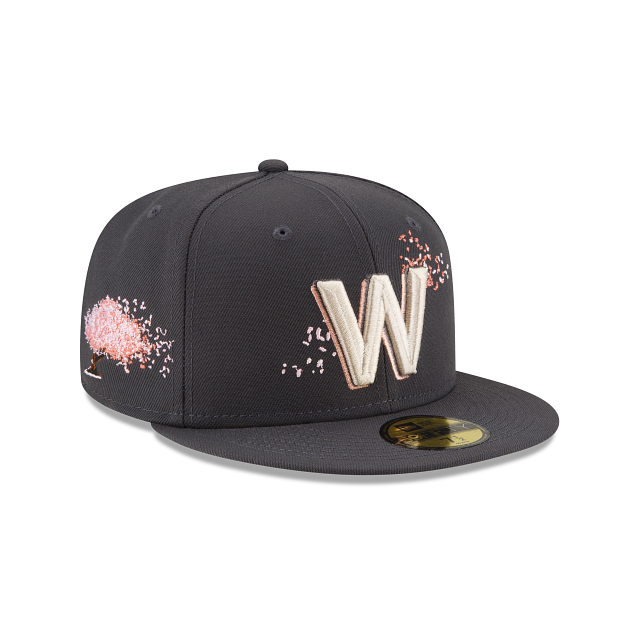 Nationals Cherry Blossom Hat / W hat / Nationals City Connect Snapback
