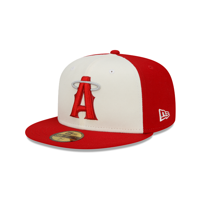 New Era 59Fifty Los Angeles Angels City Connect Patch Hat - Tan, Green – Hat  Club