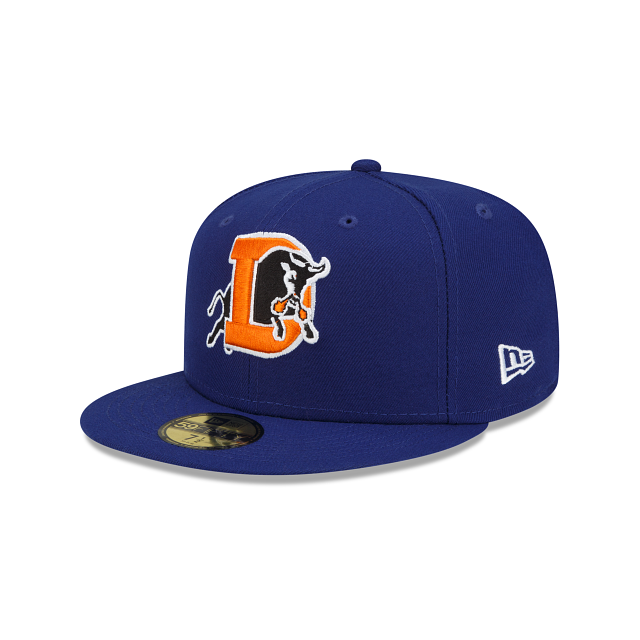 Durham Bulls New Era Marvel x Minor League 59FIFTY Fitted Hat - Gray/Royal