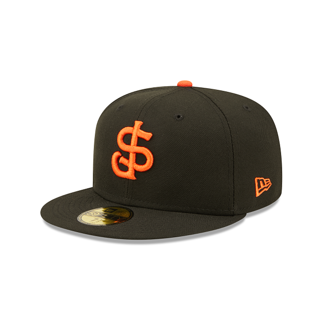 New Era San Francisco Giants 59FIFTY Fitted Hat - Navy Blue/ Purple/ Green 8