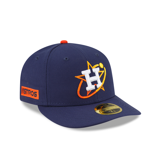 New Era Men's Houston Astros Low Profile 59FIFTY Fitted Hat - 7 5/8 Each