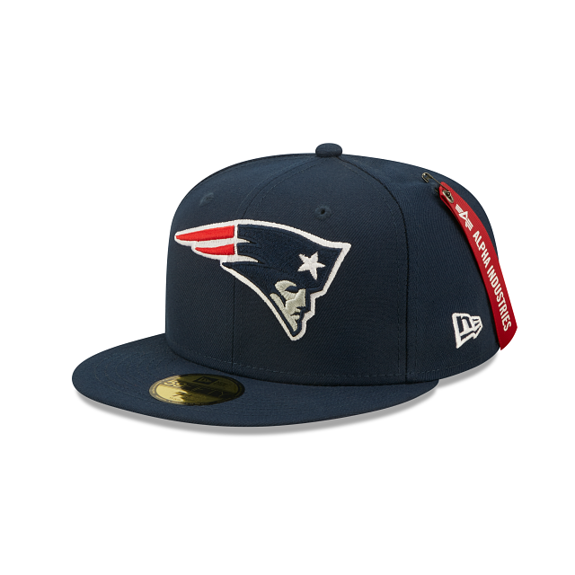 Men's New Era Gray New England Patriots City Describe 59FIFTY Fitted Hat