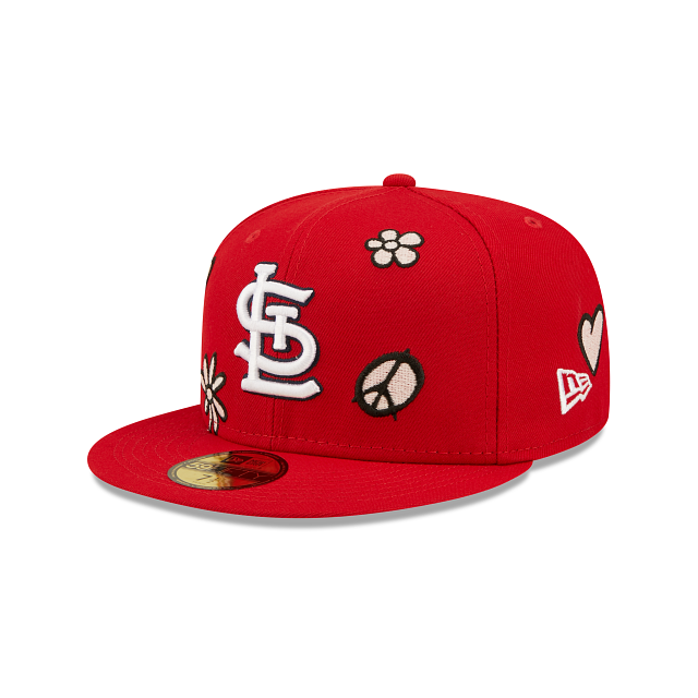St. Louis Cardinals New Era 1967 World Series Undervisor 59FIFTY Fitted Hat  - Blue Stone
